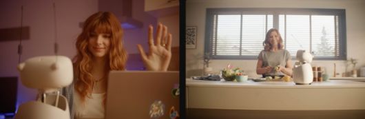 허깅페이스 AI로봇 리치 미니를 가정에서 사용하는 모습/사진=허깅페이스