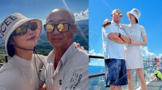 배우 최여진(42)이 생일을 맞아 남편인 스포츠 사업가 김재욱씨(49)와 골프 데이트에 나섰다.