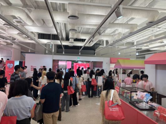 무신사 뷰티 페스타 팝업 스토어. /사진=하수민기자