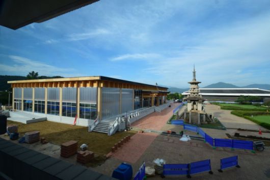 경북 경주시 국립경주박물관 내 APEC 행사장 모습./사진=경북도=뉴시스.