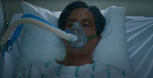 넷플릭스 화제작 '폭싹 속았수다'에서 관식이 다발골수종으로 임종을 앞둔 장면. /사진=넷플릭스 화면 갈무리