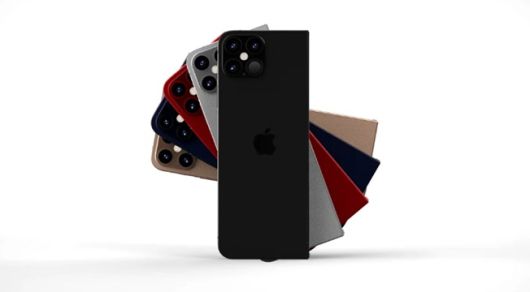 폴더블 아이폰 예상 이미지. /사진=폰아레나