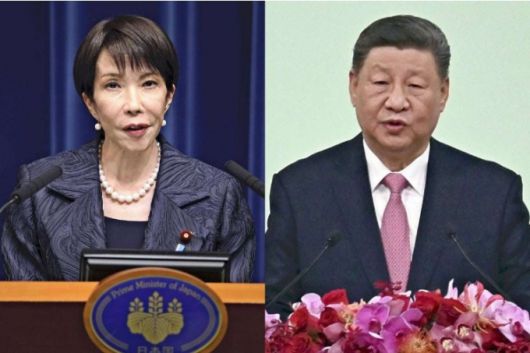 [서울=뉴시스]시진핑(習近平) 중국 국가주석과 다카이치 사나에(高市早苗) 일본 총리가 31일 오후 5시 첫 일·중 정상회담을 시작했다.