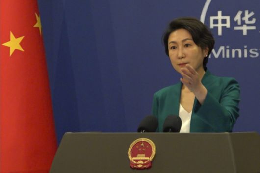 마오닝(毛寧) 중국 외교부 대변인 /AP=뉴시스