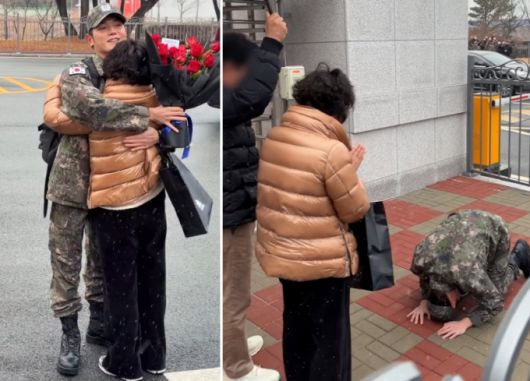 그룹 엔시티(NCT) 태용(30·이태용)이 군 만기 전역 인증샷을 공개했다. /사진=NCT, 태용 인스타그램 갈무리