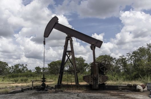 2018년 가동이 멈춘 베네수엘라의 석유 시추 시설 /사진=블룸버그