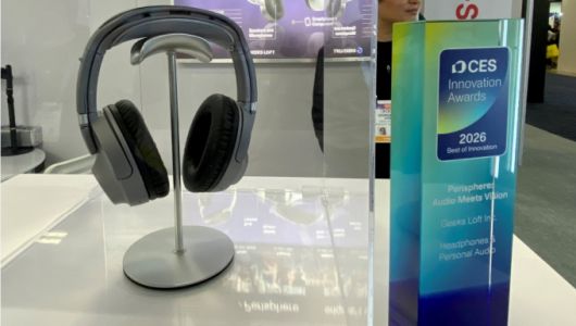긱스로프트의 CES 혁신상 수상작(오디오·비디오 헤드폰)/사진=김성휘
