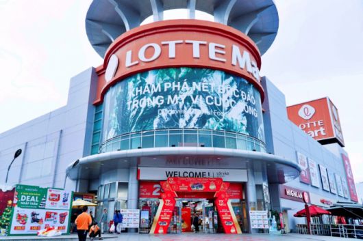 롯데마트 나짱점 외관. /사진제공=롯데마트