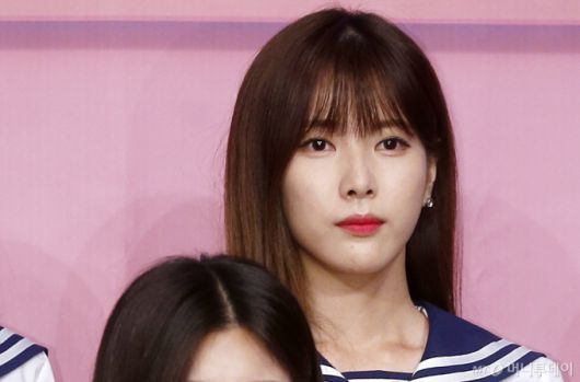 '아이돌학교' 제작발표회 당시 이해인 사진=김휘선 기자 hwijpg@