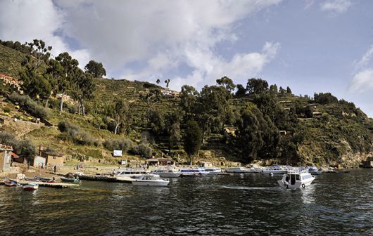 볼리비아 라파스주 티티카카 호수의 모습. /AFPBBNews=뉴스1