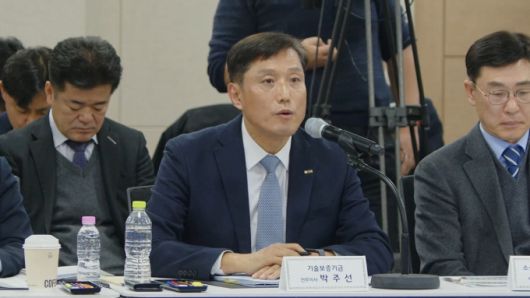 박주선 기술보증기금 이사/사진=중소벤처기업부 유튜브 채널