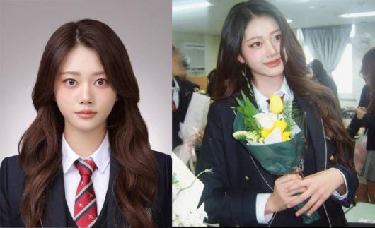 그룹 클라시의 멤버 원지민이 최근 졸업한 고등학교의 졸업앨범에서 자신의 이름과 사진이 빠진 사실을 밝혔다. /사진=원지민 인스타그램