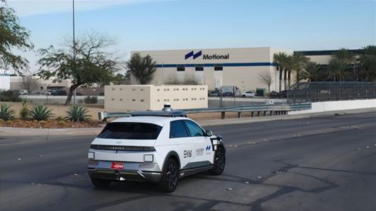 현대자동차그룹 자율주행 기술 미국 자회사 모셔널의 아이오닉 5 로보택시. /사진제공=현대차그룹