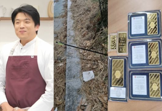 [더영상] 첫 번째는 '두바이 쫀득 쿠키(두쫀쿠)' 만들기 재도전에 나선 안성재 셰프다. 안성재는 앞서 딸과 함께 두쫀쿠를 만든다며 잘못된 레시피로 강정 모양의 딱딱한 쿠키를 만들어 시청자들의 항의를 받자 이에 대한 해명 겸 사과 차원에서 두쫀쿠 만들기 대도전에 나섰다. 두 번째는 한밤중 산책하던 행인 근처로 양궁 화살을 쏜 20대 남성이다. 이 남성은 경찰 조사에서 "나무를 향해 쏜 화살이 빗나간 것"이라는 취지로 진술했다. 세 번째는 1억원 상당의 순금을 들고 지구대를 찾은 60대 여성이다. 보이스피싱 조직의 지시에 따라 1억원 상당의 순금을 전달하려던 피해자는 이상함을 감지하고 즉시 경찰을 찾아 사기 피해를 면했다./사진=유튜브 채널 '안성재', 뉴시스, 경찰 제공