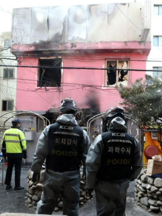 2018년 1월 서울 종로구 한 여관에서 방화 사건이 발생해 10명의 사상자가 나왔다. /사진=뉴시스