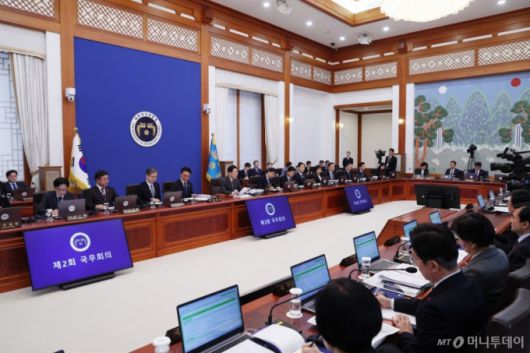 [서울=뉴시스] 고범준 기자 = 이재명 대통령이 20일 청와대에서 열린 국무회의에서 발언하고 있다. 2026.01.20. bjko@newsis.com /사진=고범준