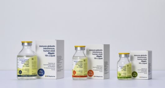 GC녹십자 '알리글로' 제품. /사진=GC녹십자