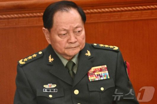 장유샤 중국공산당 중앙정치국 위원 겸 중앙군사위원회 부주석. 2025.03.04 ⓒ AFP=뉴스1