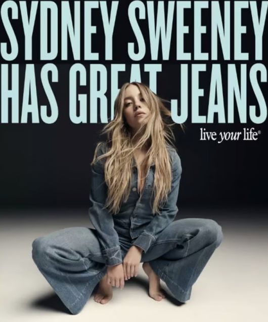 미국 배우 시드니 스위니(28)가 자신이 모델로 참여한 청바지 광고를 둘러싼 인종주의 논란에 대해 입장을 밝혔다./사진=아메리칸 이글