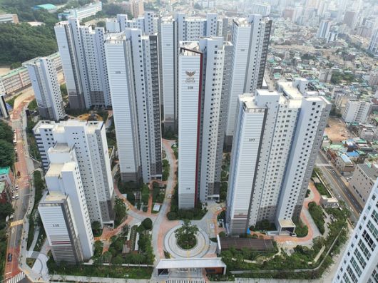 연산 롯데캐슬 골드포레 전경사진. /롯데건설 제공