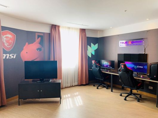 서울 강서구 메이필드호텔의 ‘트루 게이밍’ 룸. /메이필드호텔 제공