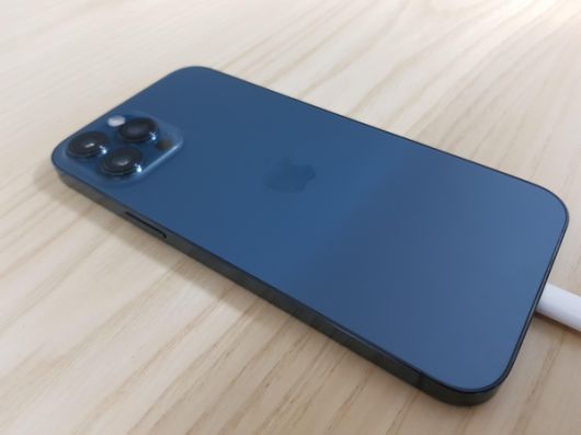 아이폰12 프로맥스 후면 모습. /이경탁 기자