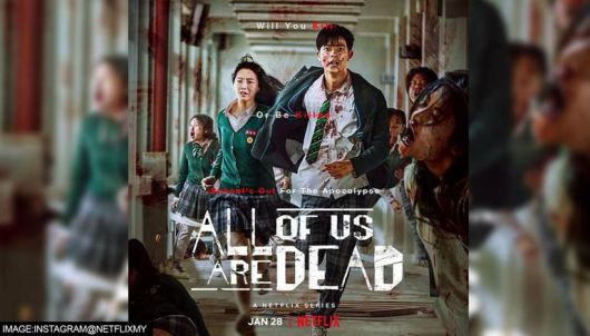 넷플릭스 드라마 '지금 우리 학교는(All of us are dead)'의 해외 버전 포스터. /넷플릭스