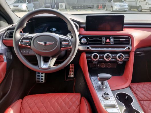 제네시스 G70 슈팅브레이크. /고성민 기자