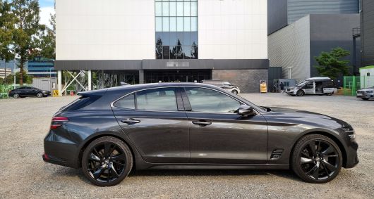 제네시스 G70 슈팅브레이크. /고성민 기자