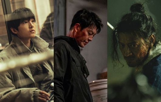 왼쪽부터 로기완, 무도실무관, 전,란. /넷플릭스 제공