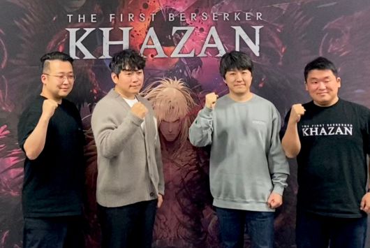 넥슨이 지난달 24일 경기 성남시 넥슨 판교 사옥에서 신작 '퍼스트 버서커: 카잔' 개발진 공동 인터뷰를 열었다./뉴스1