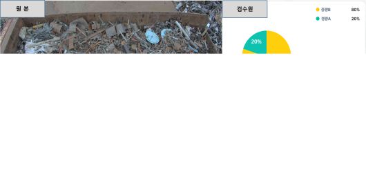 대한제강 검수원과 아이모스가 판정한 철스크랩 차이. /대한제강 제공