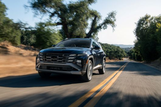 미국에서 큰 인기를 끌고 있는 현대차의 투싼 하이브리드. /현대차 제공