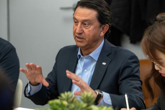 호세 무뇨스 현대차 대표이사 사장은 지난달 트럼프 행정부의 관세 부과 방침에도 "6월 2일까지 가격을 올리지 않을 것"이라고 말했다. /현대차 제공