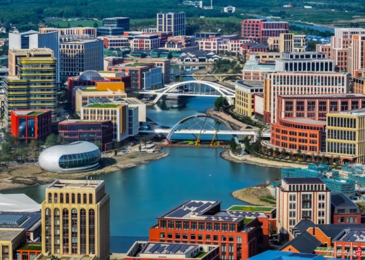 화웨이 롄추후(練秋湖) 상하이연구센터 전경. /상관