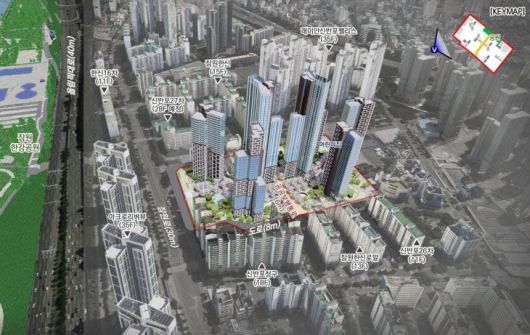 서초구 신반포19, 25차 재건축 조감도 / 자료 = 서울시