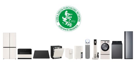 LG전자가 소비자가 직접 뽑은 ‘2025 대한민국 올해의 녹색상품’에서 업계 최다 및 최장 기간 연속 수상 기업에 올랐다. 사진은 ‘올해의 녹색상품’으로 선정된 제품./LG전자 제공