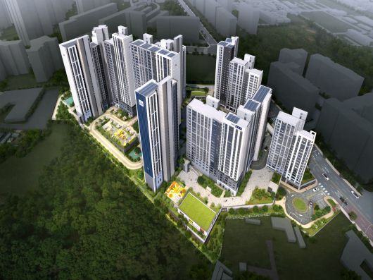 '춘천 동문 디 이스트 어반포레' 조감도. /동문건설 제공