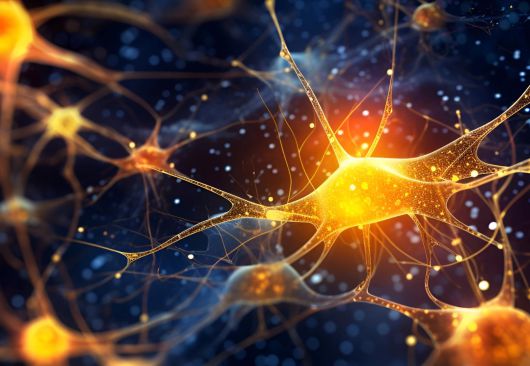 뇌 신경세포는 학습하면서 끊임없이 다른 세포와 연결된다. 컴퓨터보다 훨씬 적은 에너지로 고등 인지 기능을 수행한다. 오가노이드를 이용해 인공지능(AI)의 한계를 극복하려는 연구가 진행되고 있다./FinalSpark