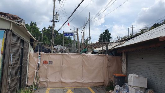 서울 노원구 중계동의 백사마을. 재개발 사업으로 인한 철거 작업이 진행되고 있다 /유병훈 기자