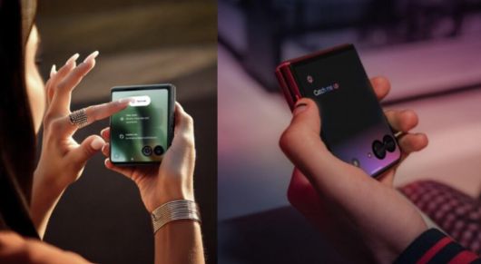 모토로라 폴더블폰 '레이저 60'./모토로라