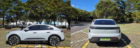 포르셰 전기 스포츠유틸리티차(SUV) 마칸 터보. /권유정 기자