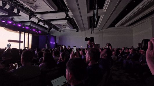 5일(현지시각) 미국 라스베이거스 만달레이베이 컨벤션센터에서 열린 CES 2026 ‘LG 월드 프리미어’ 행사 전경./라스베이거스=정두용 기자