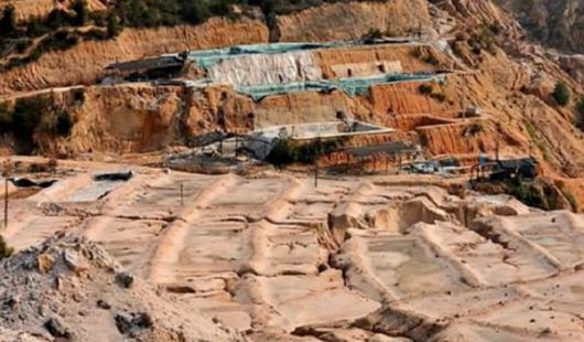 중국 장시성에 위치한 희토류 광산. /EPA 연합뉴스