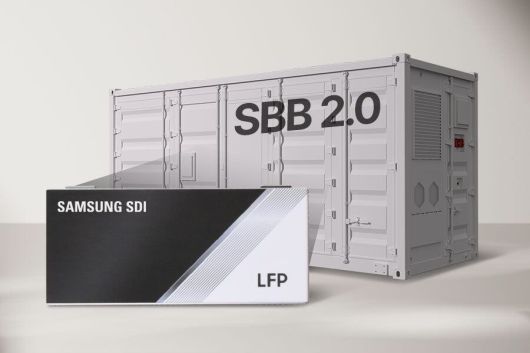 LFP 배터리가 탑재된 ESS 제품 'SBB(Samsung Battery Box) 2.0./삼성SDI 제공