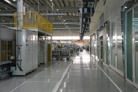 평화발레오의 생산시설./한국생산기술연구원