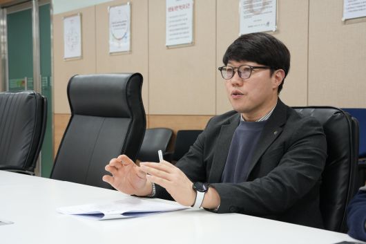 인터뷰 중인 성지현 한국생산기술연구원 대경기술실용화본부 본부장./한국생산기술연구원