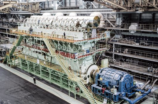 한화엔진 생산 시설. /한화엔진 제공