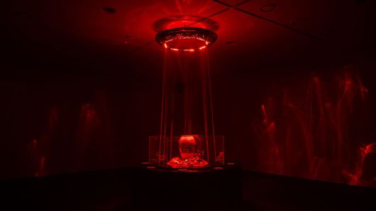 데브시스터즈의 '쿠키런: 킹덤 아트 콜라보 프로젝트 특별전 – 위대한 왕국의 유산'이 23일 서울 종로구 인사동 소재 아라아트센터에서 개막했다. / 데브시스터즈