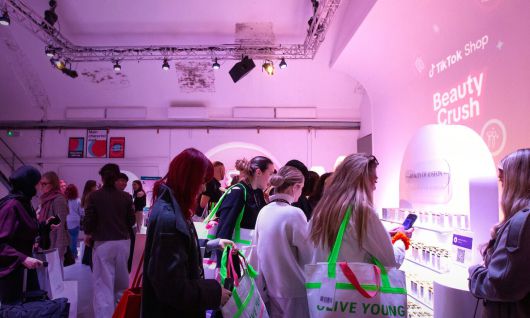 지난 23일(현지시간) 틱톡이 영국 런던에서 개최한 ‘뷰티 크러시 런던’ 행사 전경 / 틱톡